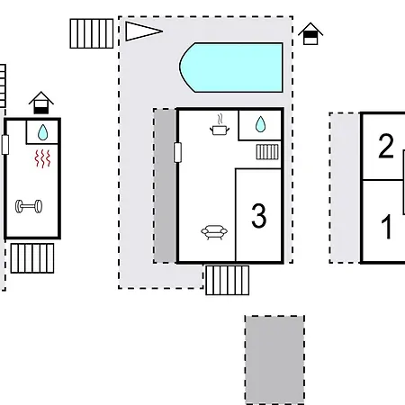 3 Bedroom Cozy In Gromin Dolac 자발라